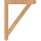 Ekena Millwork Traditional Arts & Crafts Smooth Bracket, Western Red Cedar, 3 1/2"W x 30"D x 38"H BKT04X30X38TRA03SWR - alternate 3